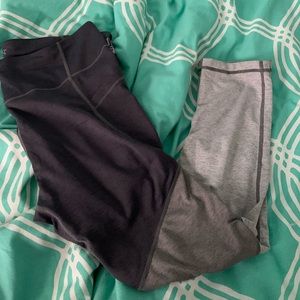 Jadelynn Brooke Color Block Leggings Size L